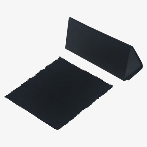 Sunglasses Collapsible Case And Clean Cloth